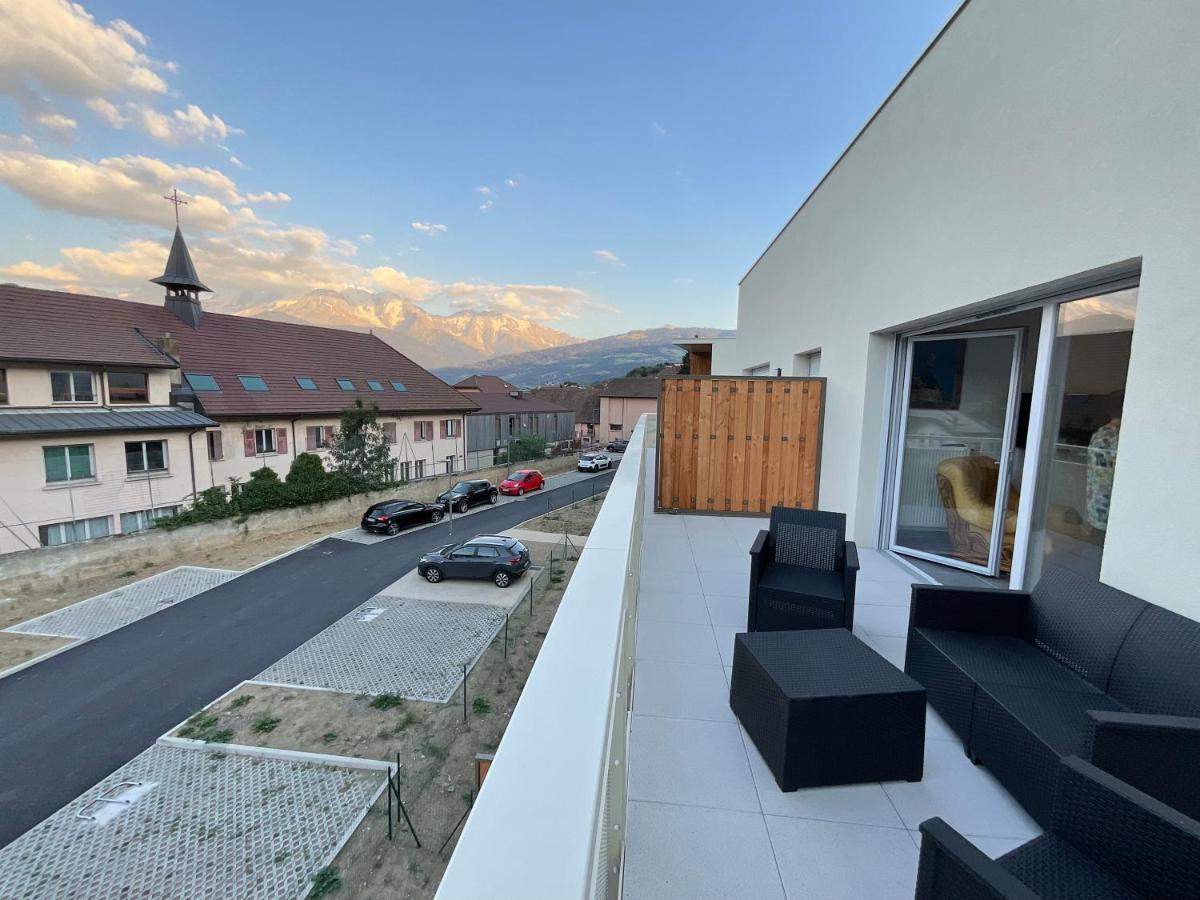 Appartement Au Pied Du Mont-Blanc 2! Sallanches Exterior foto
